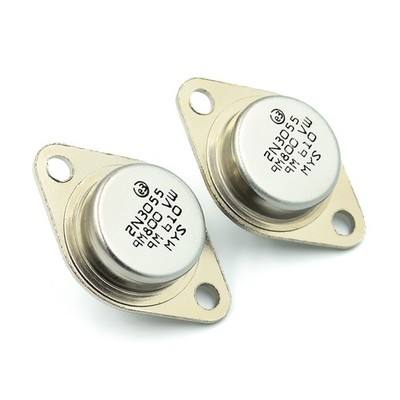 16 Stück KVSERT 2N3055 NPN Audio Transistor, 15A 60V, TO-3 Gehäuse – Ideal Für Leistungsverstärker Und Netzteile