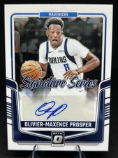 2024-25 Panini Optic - Signature Series Olivier-Maxence Prosper #SS-OMP Auto NM