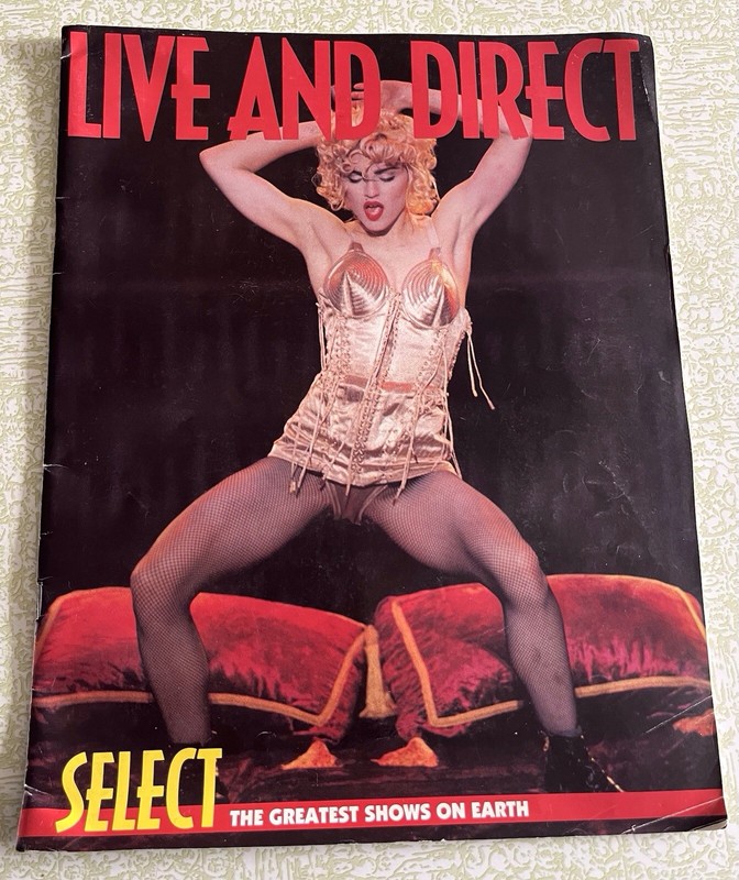 1990 SELECT Magazine Supplement DECEMBER LIVE AND DIRECT MADONNA, PRINCE UK Rare