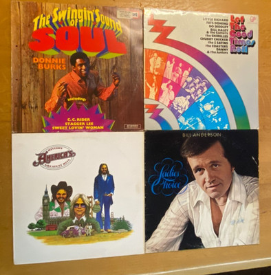   4LP Rock n Roll & Early Soul Set   Little Richard, Fats Domino u.a.
