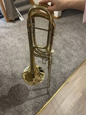 Schiller Double Rotary Bass Trombone With Protec Propac Case