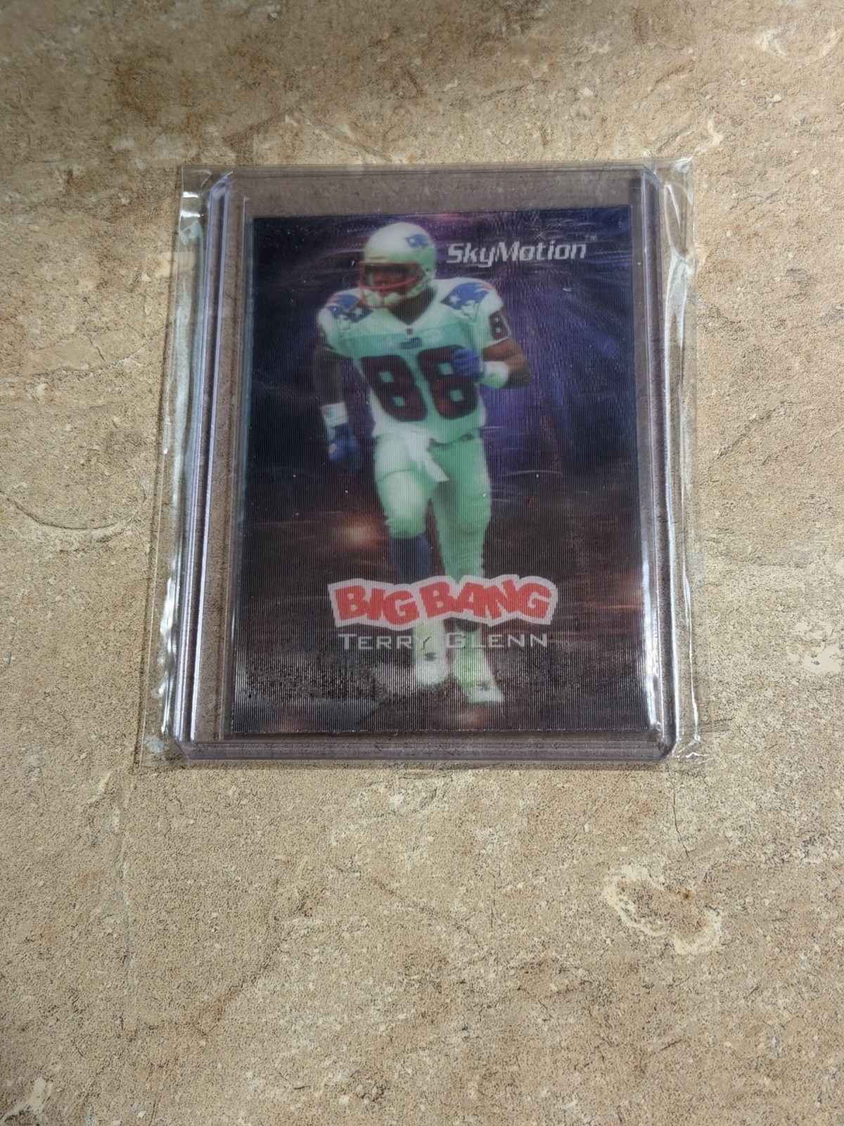 Terry Glenn Skybox SkyMotion Big Bang #4 Base