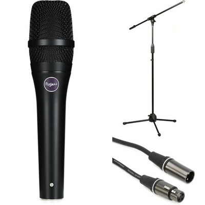 Mojave Audio MA-D Cardioid Dynamic Microphone with Stand and Cable