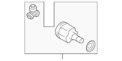 Genuine Nissan Cv Joint Kit 39711-64E00