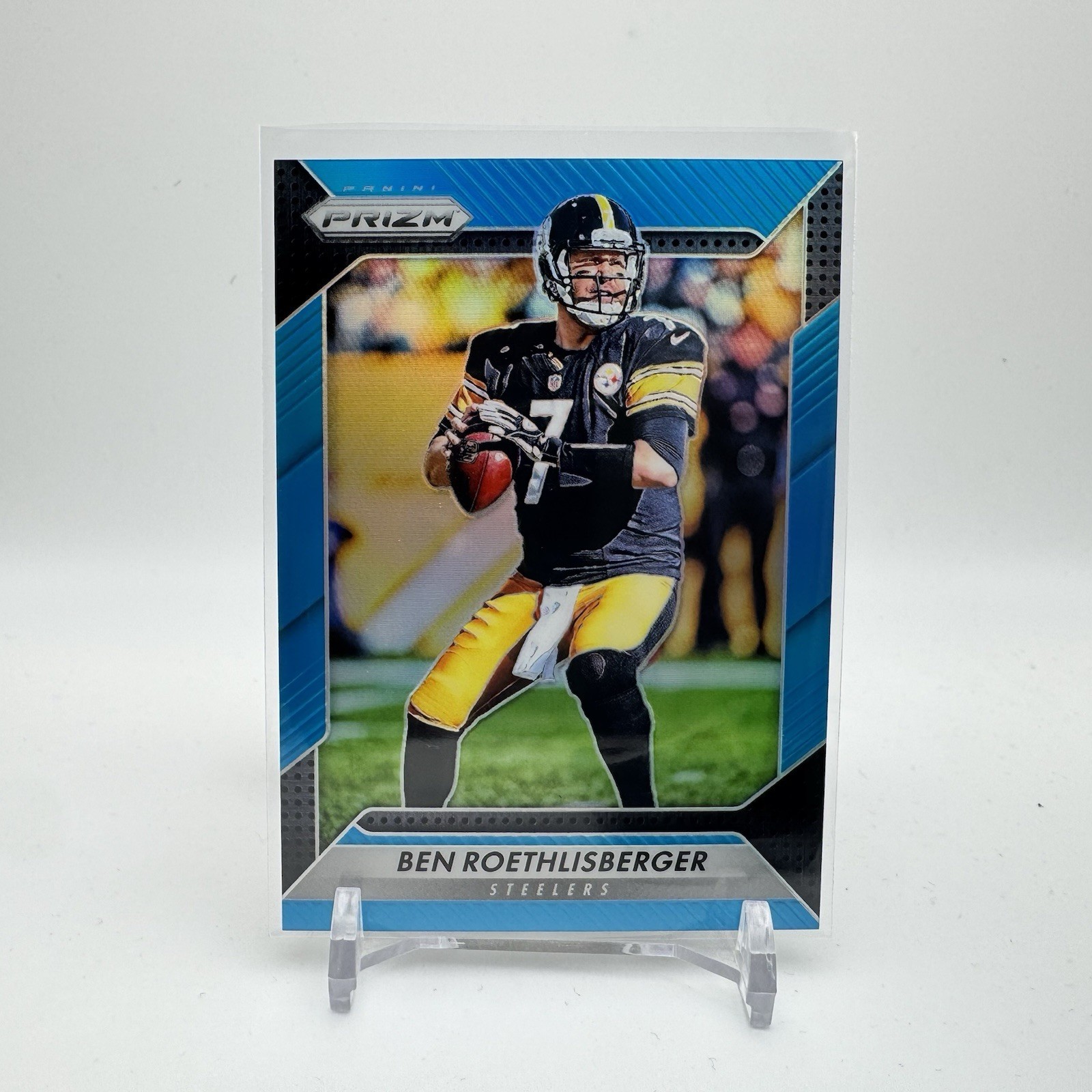 2016 Panini Prizm Football Ben Roethlisberger /199 Blue Pittsburgh Steelers
