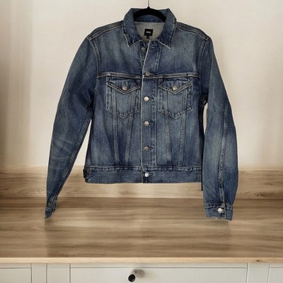 Edwin Jean Jacket (Clinton) Women's Sz S Epic Blue Cowgirl Western NWT