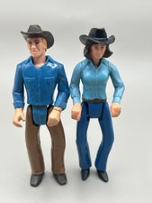 VTG 1979 Tonka Toys Play People Rodeo Cowboy 476 Cowgirl 477 Action Figures