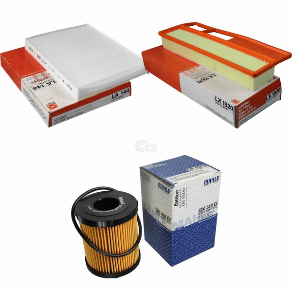 Mahle Set Filterpaket FüR Fiat Doblo Cargo 1.3 D Multijet Lancia Musa Ypsilon-image