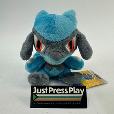 Rare 2010 Pok mon Center 5" Plush Pok doll Riolu Stuffed Toy NWT NOS