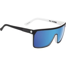 SPY Optic FLYNN Sunglasses Whitewall Light Blue Spectra Happy HD Lens 3DAY SHIP