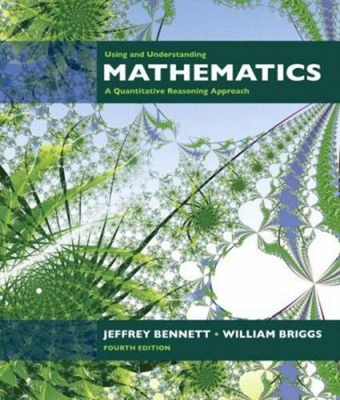 #ad #ad Using and Understanding Mathematics : A Quantitative Reasoning Ap $7.54