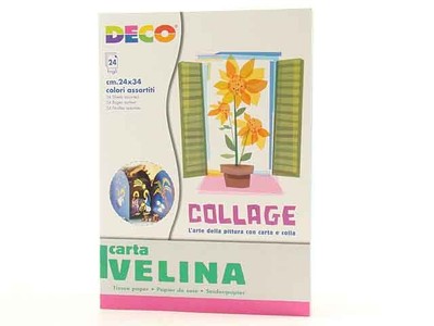 Arte Carta Vellutata Colorata - 20 Fogli 50x76 Cm, Colori Assortiti, Effetto Acquerello