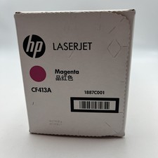 HP 410A Magenta OEM Standard Yield Toner Cartridge CF413A Exp 08/2019