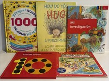Lot of 5 Spanish and Bilingual Children's Books