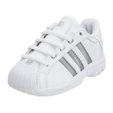 Adidas Infants' Superstar 2G Ultra Shoes White/Silver/Silver - 772106, White/Sil