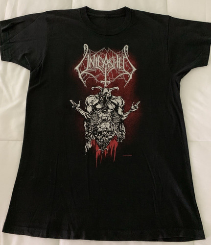 Unleashed 1991 Tour OG Vintage Shirt Large Entombed Grave Dismember Death Metal