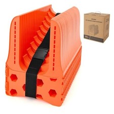 RV Sewer Hose Support 20FT, Bright Heavy-Duty RV Sewer Support 20 ft Orange