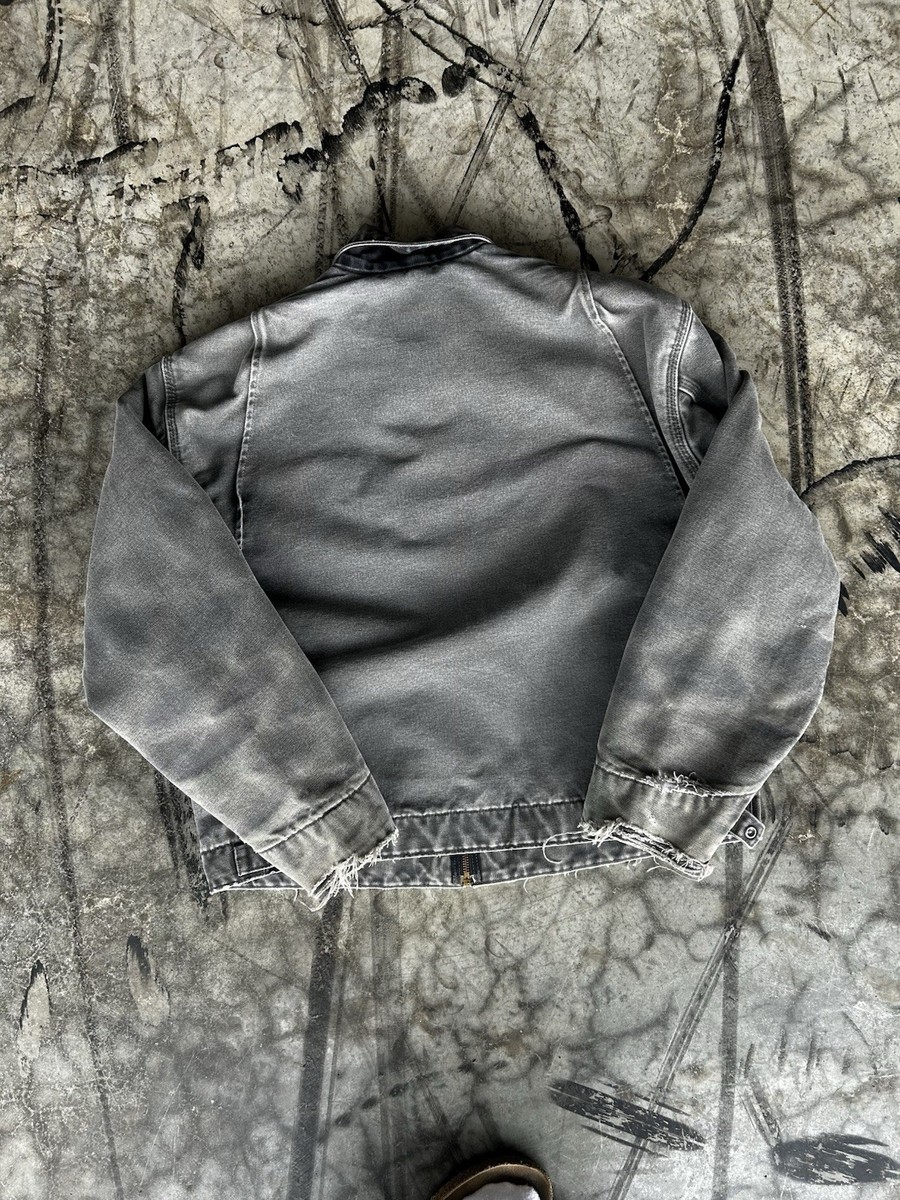 Vintage Workwear Distressed J97 QVL Quilt Lined Carhartt Detroit