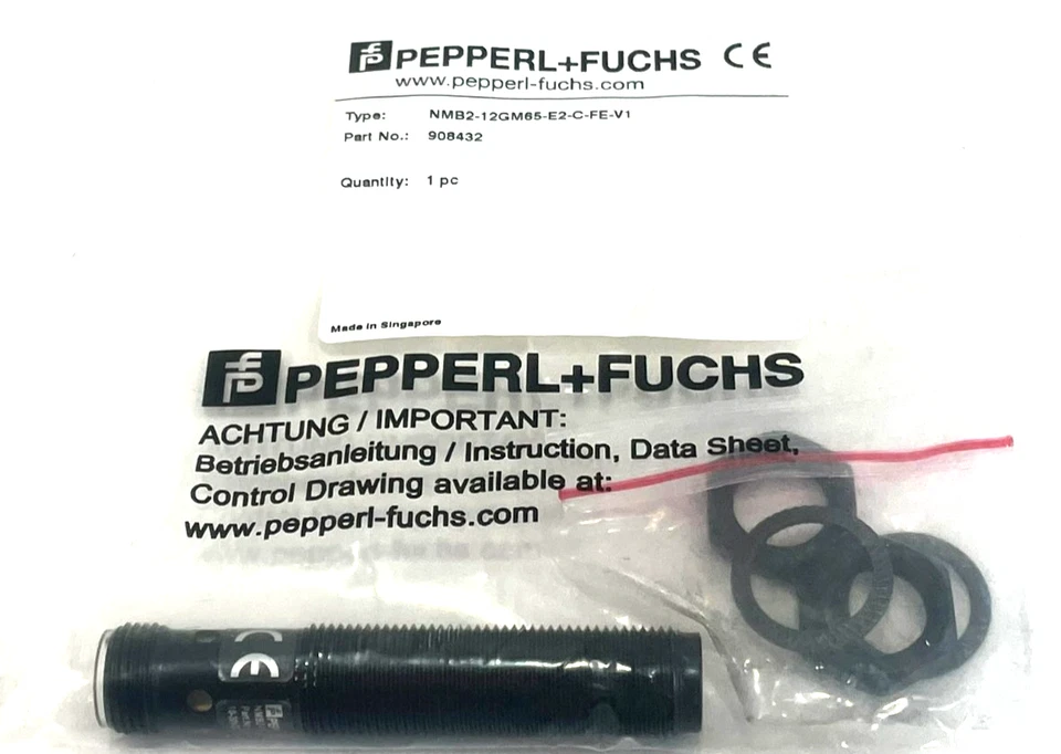 NEW PEPPERL+FUCHS NMB2-12GM65-E2-C-FE-V1 SENSOR 908432 NMB212GM65E2CFEV1 - Image 3 of 3