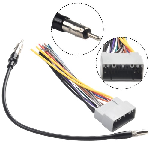 Professional Car Stereo Wiring Harness & Antenna Adapter for Chrysler For Dodge - Picture 4 of 24