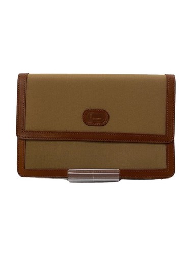 LANCEL Bag Camel Solid Color Second Bag Clutch Bag Pouch