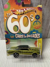 2010 Hot Wheels Cars Of The Decades The 60s  67 Pontiac Gto 1332  Free Ship