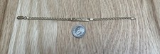 14k Yellow Gold Curb ID Link BRACELET 3.7 grams 6 Long