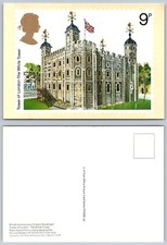 1978 Post Office PHQ Card Tower of London The White Tower Stamp Design UK
