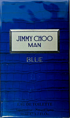 Jimmy Choo Man Blue Eau De Toilette Spray 50 ml 1.7 fl oz New in Box