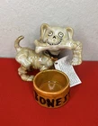 Yankee Candle Boney Bunch Bonesy Dog Puppy Tea Light Holder 2011 Sticker New