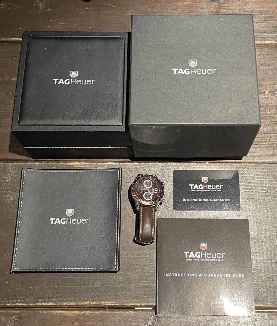 TAG Heuer Carrera CV2013 FC6206 3664 Men's Chronograph Watch