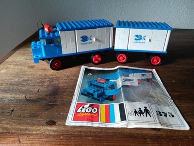 Lego 70er 375 70s Lenk LKW Refrigerator Truck 1971 mit BA  vintage