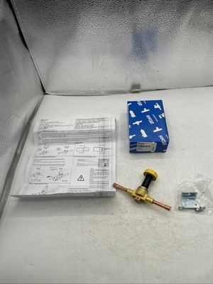 Castel 1028NUL/2S Welded Refrigeration Solenoid Valve 1/4'' ODS 50bar 650psi