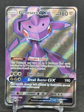 Pokemon Sun & Moon Full Art - Lost Thunder 204/214 Genesect GX  on eBay