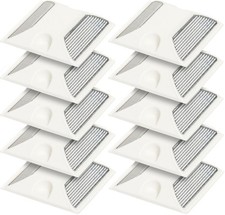 10 Pack Commercial Reflective Road Pavement and Driveway Marker (White)
