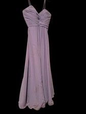 Chiffon Ball Gown for Wedding Party, Formal Bridesmaid Prom, Evening Dress