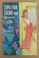 Tips for Teens from Carnation Vintage Cookbook Paperback 1967 Very Good