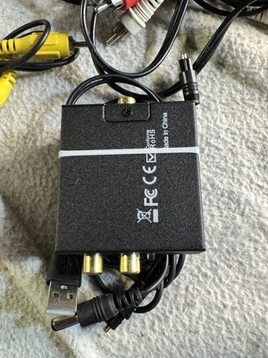 Optical Coaxial Toslink Digital to Analog Audio Converter Adapter RCA 3.5mm L/R