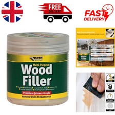 Waterproof Sandable Wood Filler 250ml - Perfect for Indoor and Outdoor Fixes