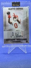 2026 MATTE METAL WILD CARD Antonio Williams # 2/10 AUTO CLEMSON TIGERS