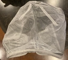 Caremaster Pro Luminous Horse Fly Mask Standard with Ears - Size Large Gray