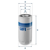 UFI Kraftstofffilter 24.349.00 Filtereinsatz FüR 55 DAF LF 65 Ginaf Iveco 45 CF