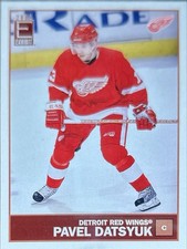 2003-04 Pacific Exhibit - Pavel Datsyuk #52