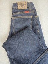 WRANGLER Jeans Boys Size 16 Reg Blue Classic Boot Denim Cowboy Western
