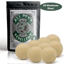 Rodent Repellent Balls 8 Pack Home Protection Pest Deterrent 