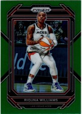2023 Prizm WNBA Basketball Riquna Williams GREEN PRIZM UNLIMITED SHIPPING $4.00