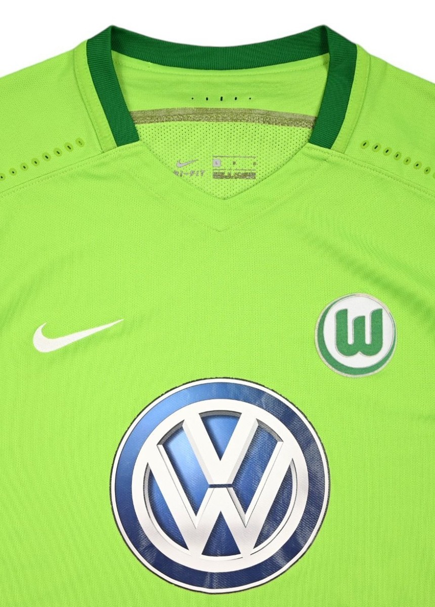 【正規品】Wolfsburg Madlung 17番 Nike BNWT Nike Wolfsburg Dri-Fit Home Jersey Mens XLarge Green New