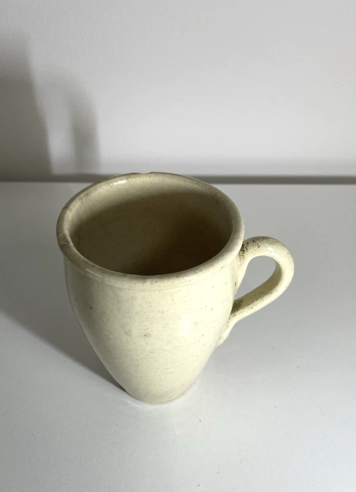 Ancien pot à rilettes en grès Taille 1. - Photo 3/4