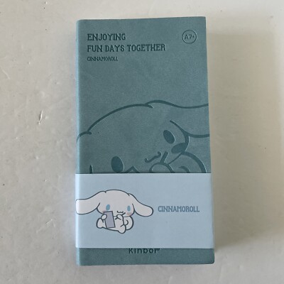 Sanrio Blue Pocket Notebook - A7 - Cinnamoroll - Graph Paper