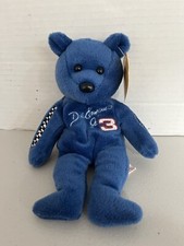 Gold N Bears Dale Earnhardt Junior Blue Beanie Plush